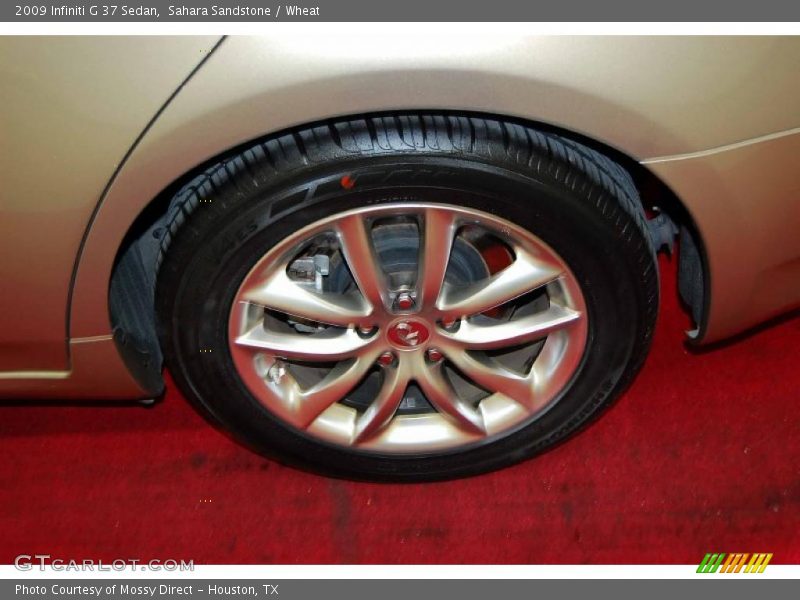 Sahara Sandstone / Wheat 2009 Infiniti G 37 Sedan