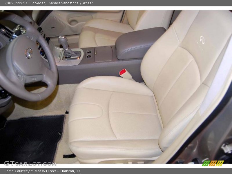 Sahara Sandstone / Wheat 2009 Infiniti G 37 Sedan