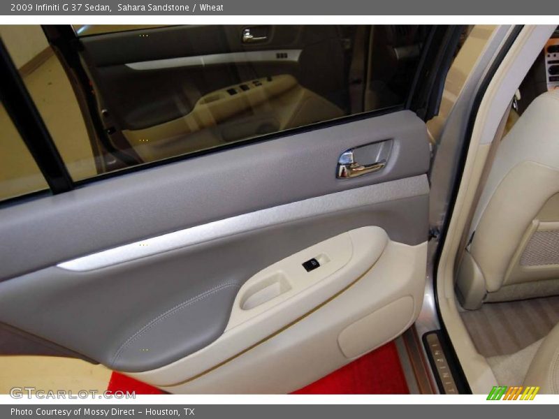 Sahara Sandstone / Wheat 2009 Infiniti G 37 Sedan