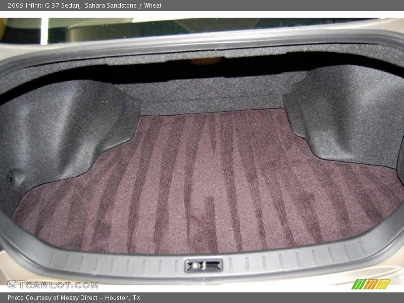 Sahara Sandstone / Wheat 2009 Infiniti G 37 Sedan