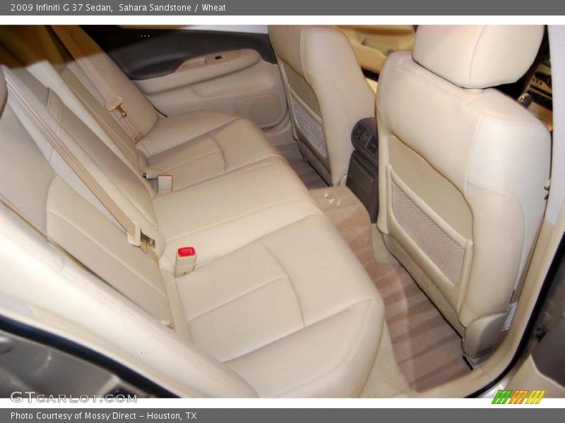 Sahara Sandstone / Wheat 2009 Infiniti G 37 Sedan