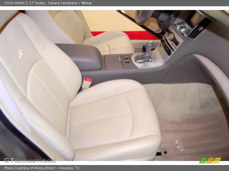 Sahara Sandstone / Wheat 2009 Infiniti G 37 Sedan