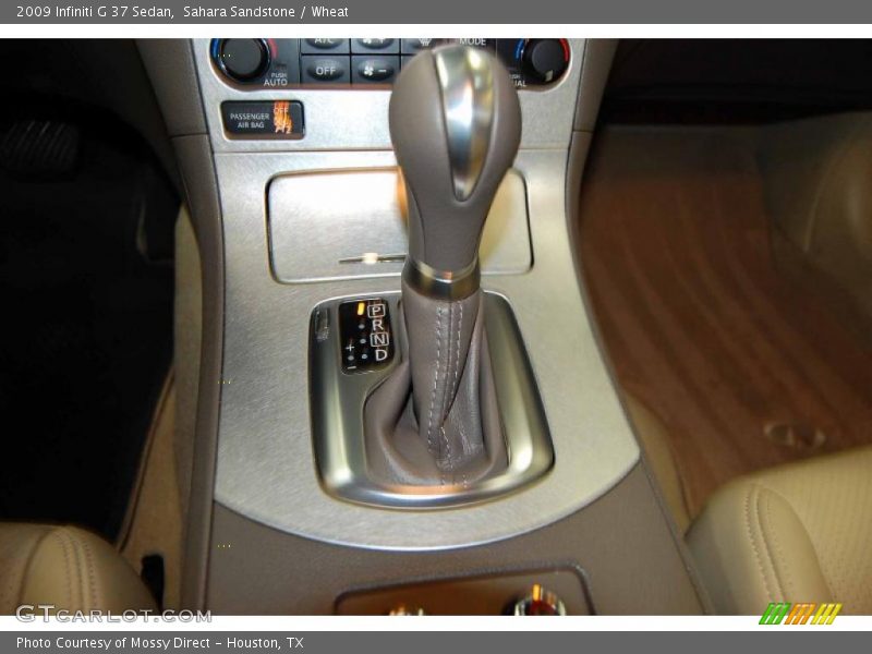 Sahara Sandstone / Wheat 2009 Infiniti G 37 Sedan
