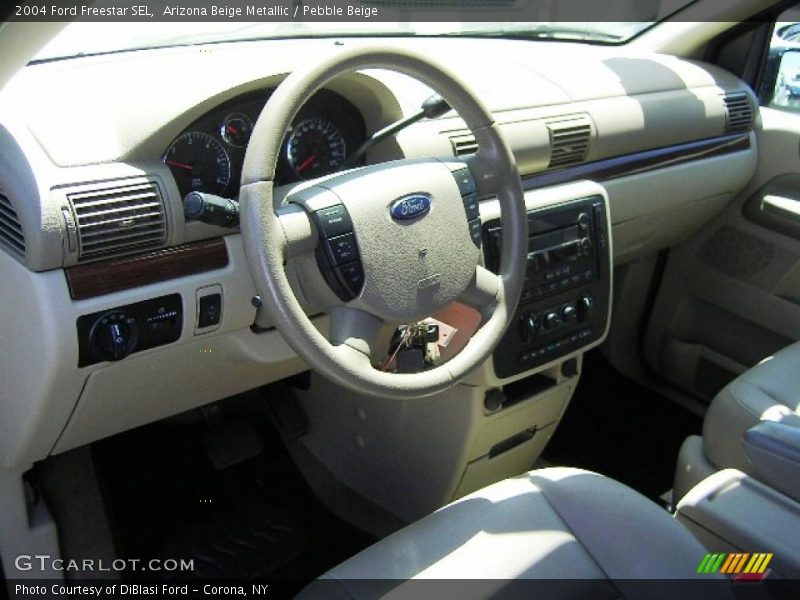 Arizona Beige Metallic / Pebble Beige 2004 Ford Freestar SEL