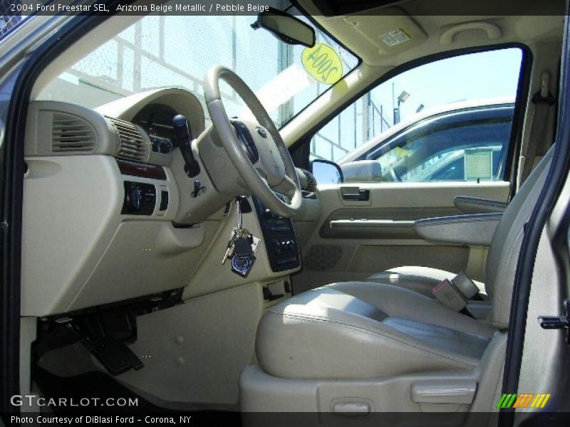 Arizona Beige Metallic / Pebble Beige 2004 Ford Freestar SEL