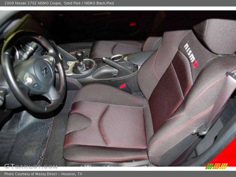  2009 370Z NISMO Coupe NISMO Black/Red Interior