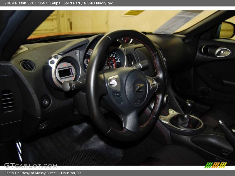 Solid Red / NISMO Black/Red 2009 Nissan 370Z NISMO Coupe