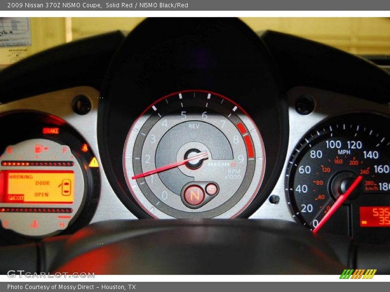  2009 370Z NISMO Coupe NISMO Coupe Gauges