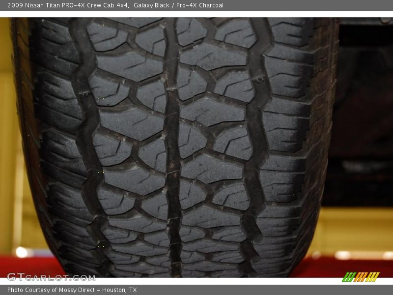 Galaxy Black / Pro-4X Charcoal 2009 Nissan Titan PRO-4X Crew Cab 4x4