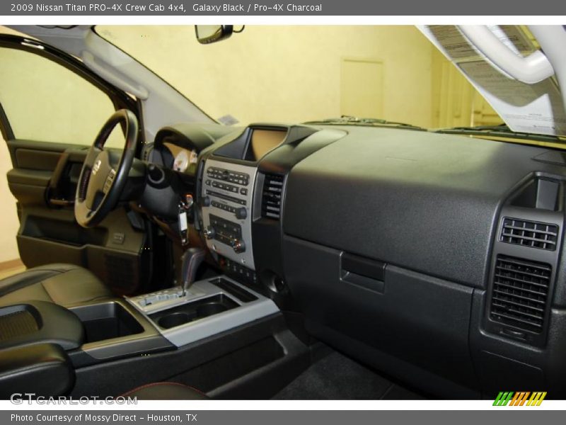 Dashboard of 2009 Titan PRO-4X Crew Cab 4x4