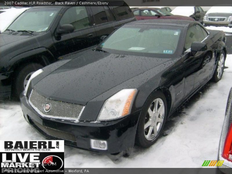 Black Raven / Cashmere/Ebony 2007 Cadillac XLR Roadster