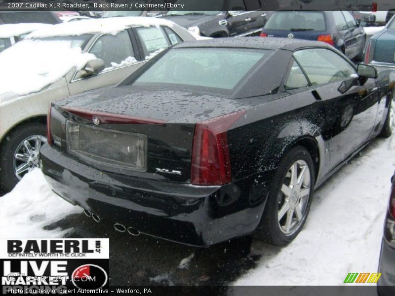Black Raven / Cashmere/Ebony 2007 Cadillac XLR Roadster