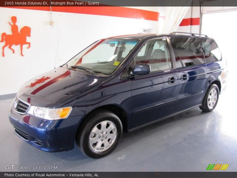 Midnight Blue Pearl / Quartz 2003 Honda Odyssey EX