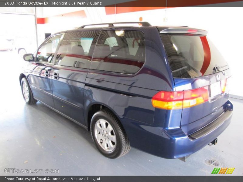 Midnight Blue Pearl / Quartz 2003 Honda Odyssey EX