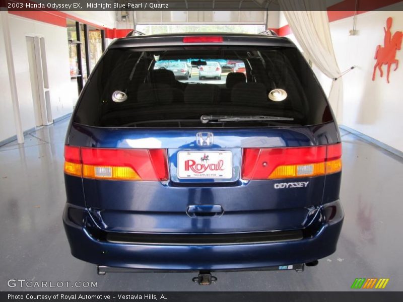 Midnight Blue Pearl / Quartz 2003 Honda Odyssey EX