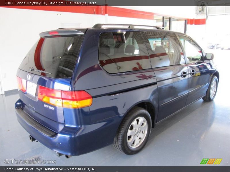Midnight Blue Pearl / Quartz 2003 Honda Odyssey EX