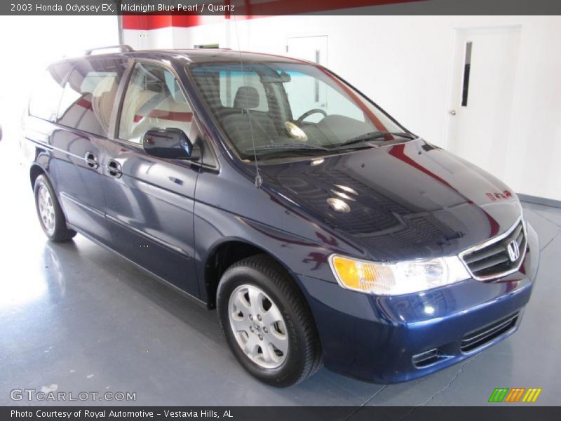 Midnight Blue Pearl / Quartz 2003 Honda Odyssey EX