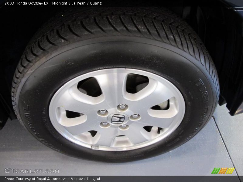 Midnight Blue Pearl / Quartz 2003 Honda Odyssey EX