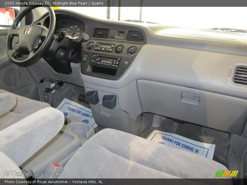 Midnight Blue Pearl / Quartz 2003 Honda Odyssey EX