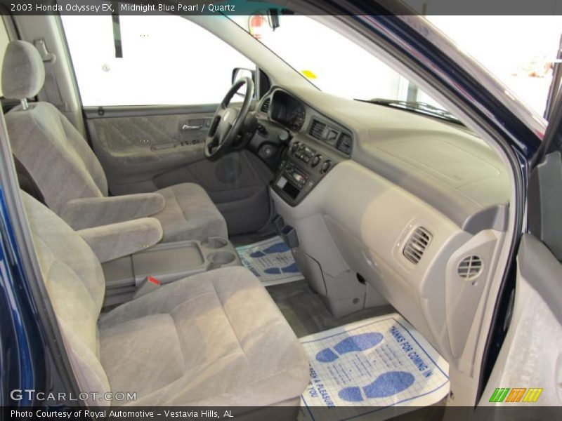 Midnight Blue Pearl / Quartz 2003 Honda Odyssey EX