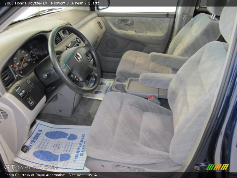 Midnight Blue Pearl / Quartz 2003 Honda Odyssey EX