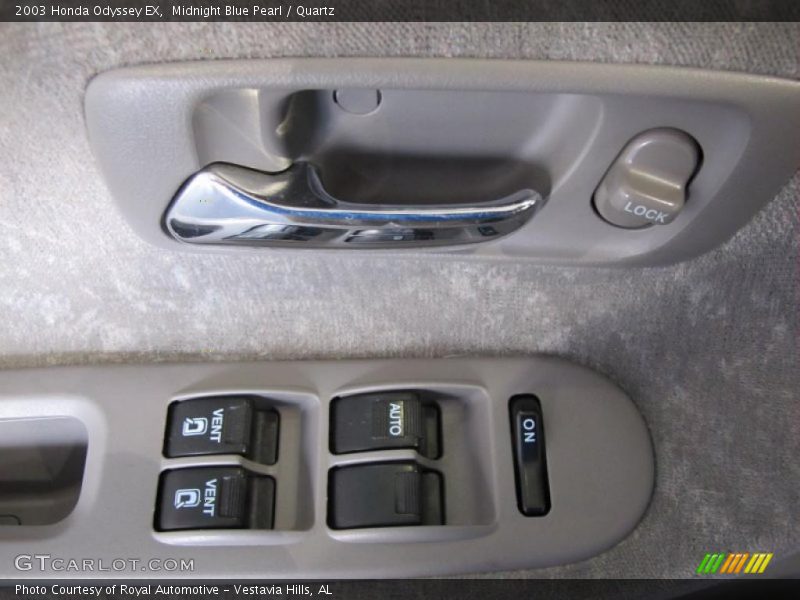 Midnight Blue Pearl / Quartz 2003 Honda Odyssey EX