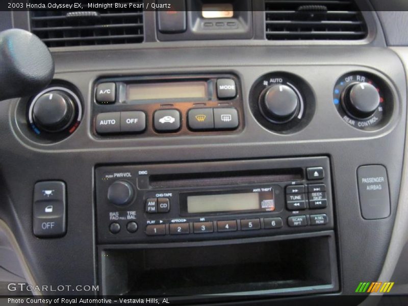 Midnight Blue Pearl / Quartz 2003 Honda Odyssey EX