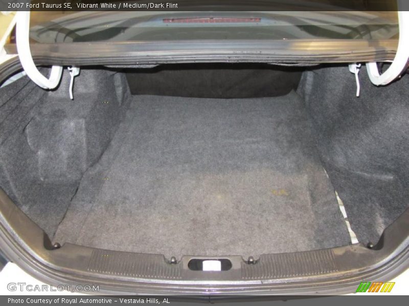 Vibrant White / Medium/Dark Flint 2007 Ford Taurus SE