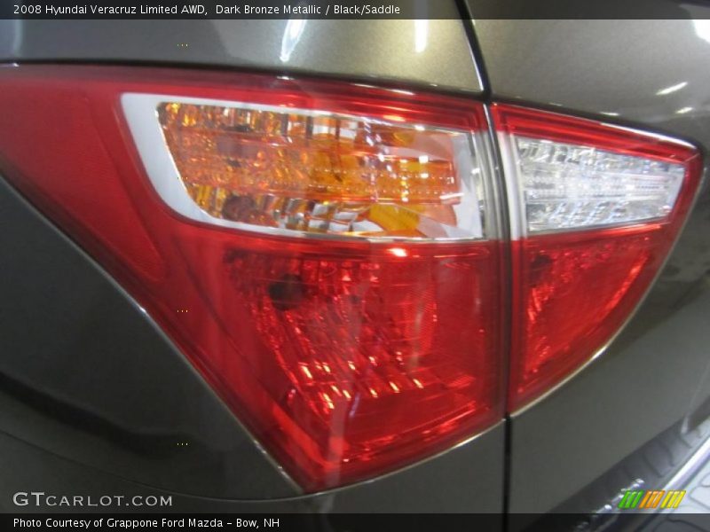 Dark Bronze Metallic / Black/Saddle 2008 Hyundai Veracruz Limited AWD