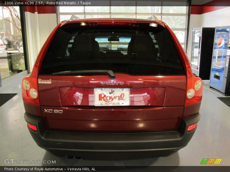 Ruby Red Metallic / Taupe 2006 Volvo XC90 2.5T