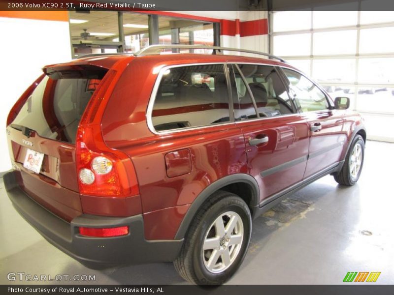 Ruby Red Metallic / Taupe 2006 Volvo XC90 2.5T