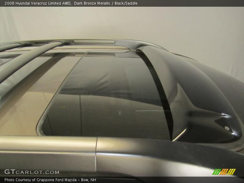Dark Bronze Metallic / Black/Saddle 2008 Hyundai Veracruz Limited AWD