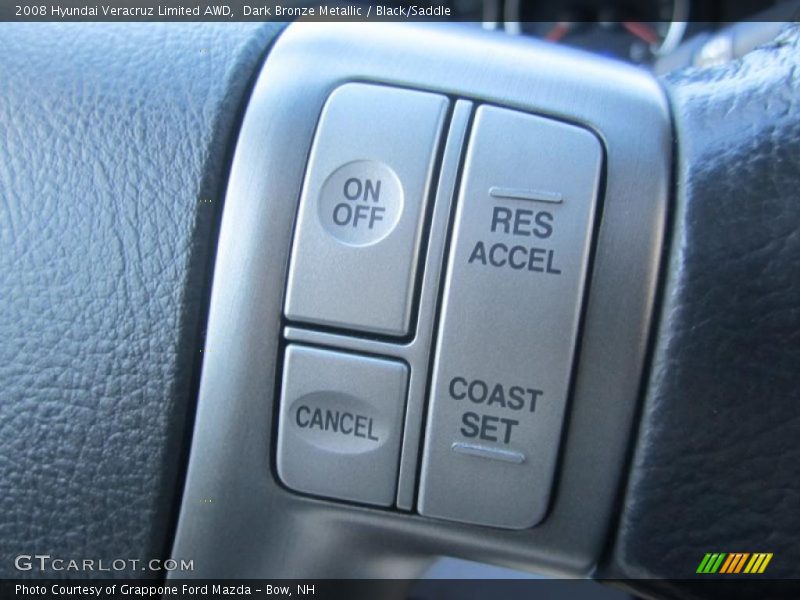 Dark Bronze Metallic / Black/Saddle 2008 Hyundai Veracruz Limited AWD