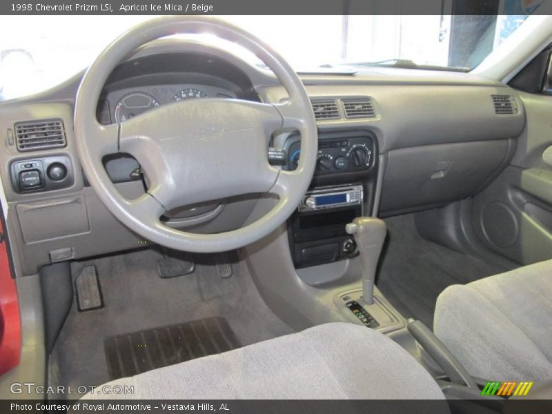 Beige Interior - 1998 Prizm LSi 