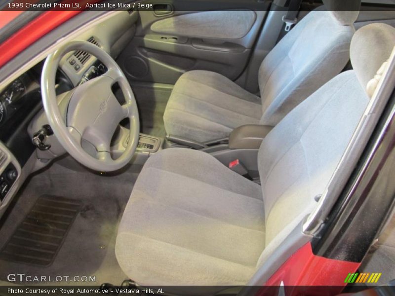  1998 Prizm LSi Beige Interior