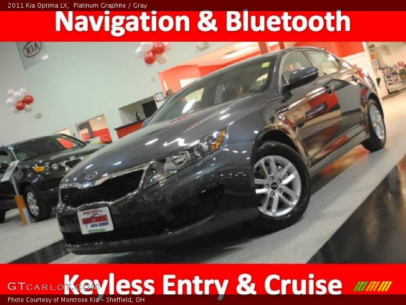 Platinum Graphite / Gray 2011 Kia Optima LX