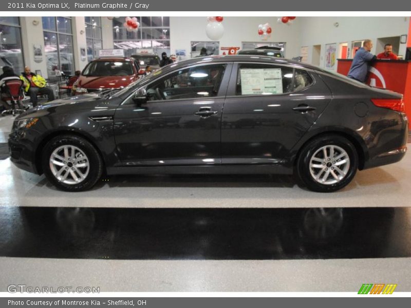 Platinum Graphite / Gray 2011 Kia Optima LX