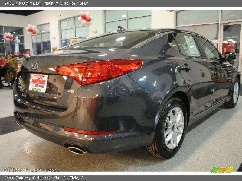 Platinum Graphite / Gray 2011 Kia Optima LX