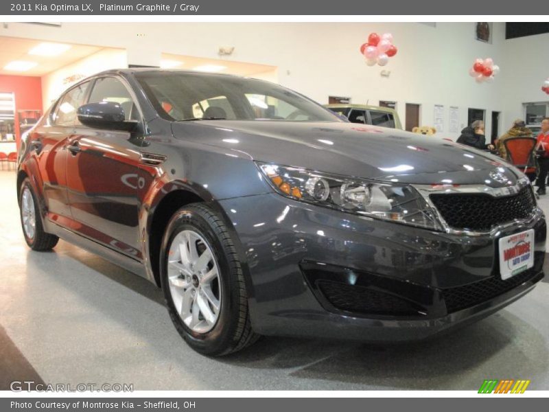 Platinum Graphite / Gray 2011 Kia Optima LX