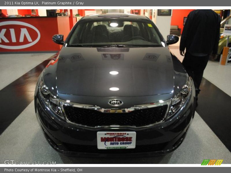 Platinum Graphite / Gray 2011 Kia Optima LX