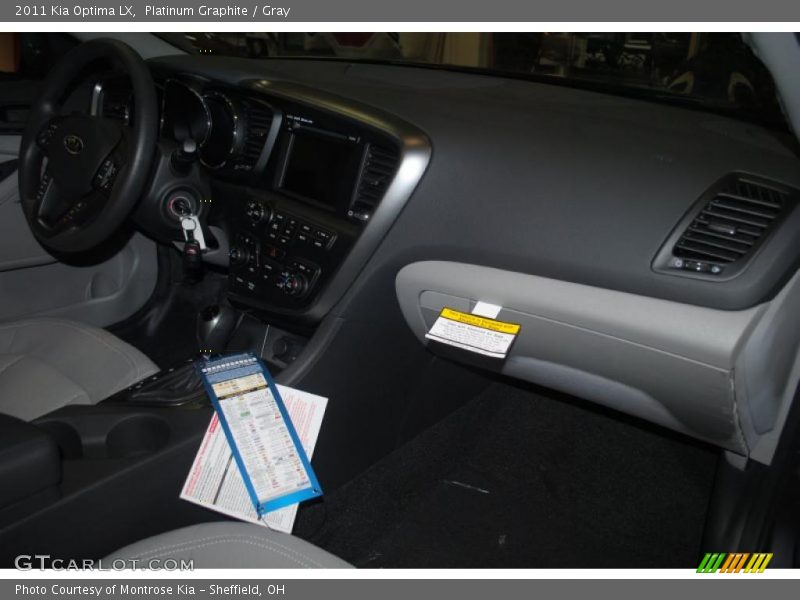 Platinum Graphite / Gray 2011 Kia Optima LX