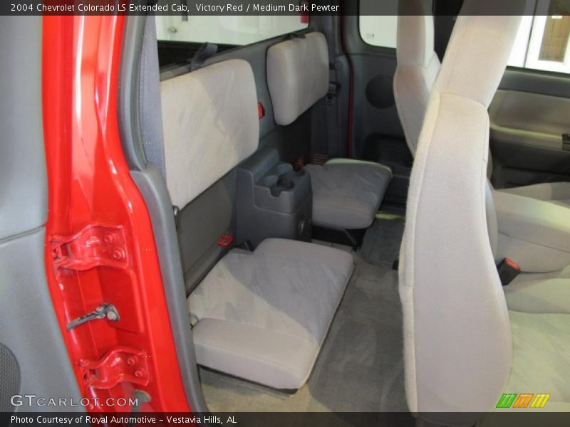Victory Red / Medium Dark Pewter 2004 Chevrolet Colorado LS Extended Cab