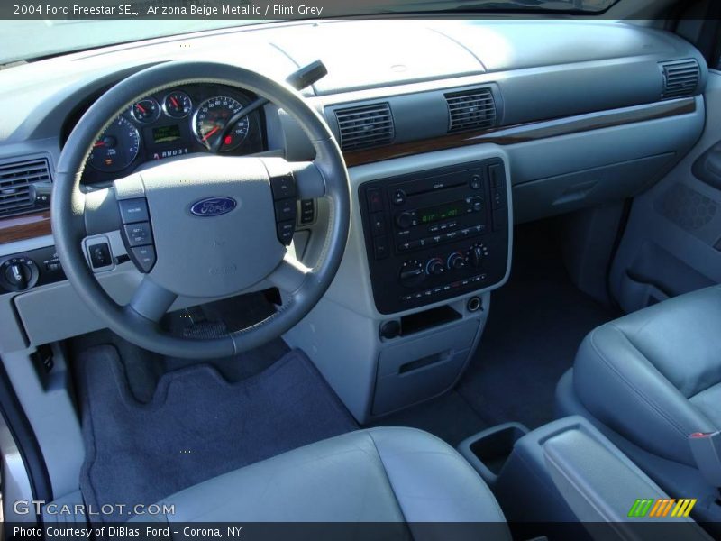 Arizona Beige Metallic / Flint Grey 2004 Ford Freestar SEL