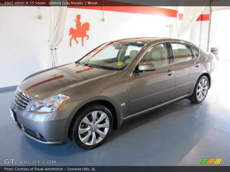 Umbria Gray Metallic / Wheat 2007 Infiniti M 35 Sedan