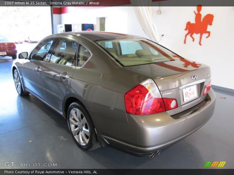 Umbria Gray Metallic / Wheat 2007 Infiniti M 35 Sedan