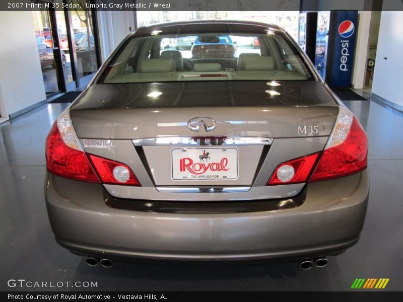 Umbria Gray Metallic / Wheat 2007 Infiniti M 35 Sedan