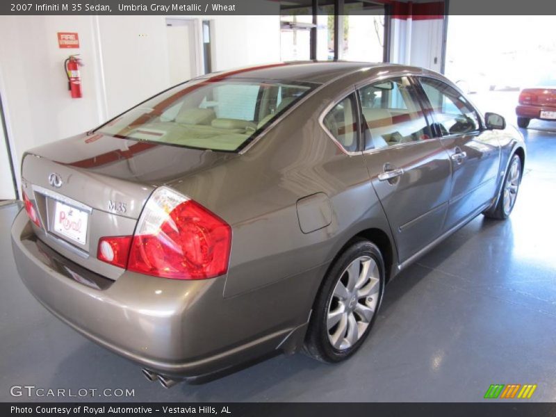 Umbria Gray Metallic / Wheat 2007 Infiniti M 35 Sedan