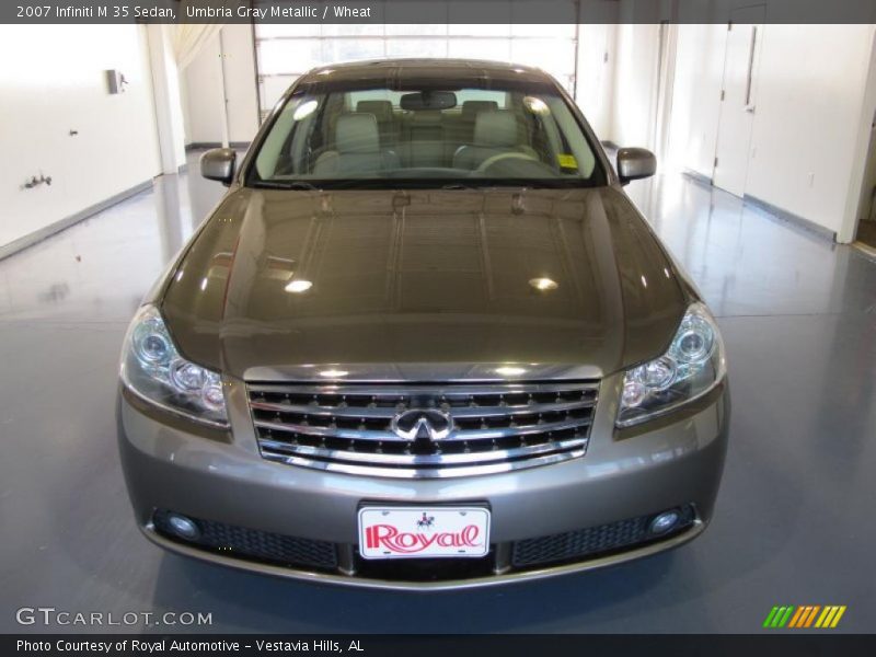 Umbria Gray Metallic / Wheat 2007 Infiniti M 35 Sedan