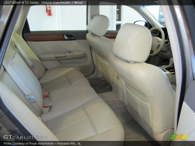 Umbria Gray Metallic / Wheat 2007 Infiniti M 35 Sedan