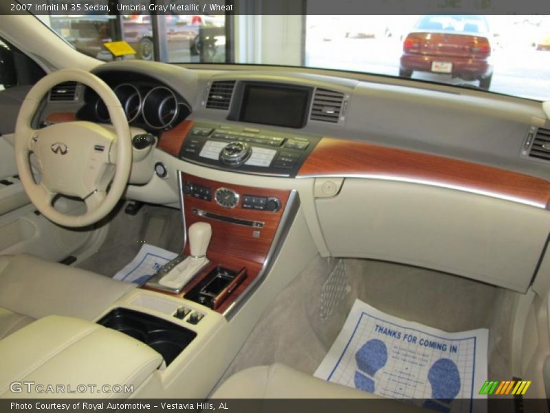 Umbria Gray Metallic / Wheat 2007 Infiniti M 35 Sedan